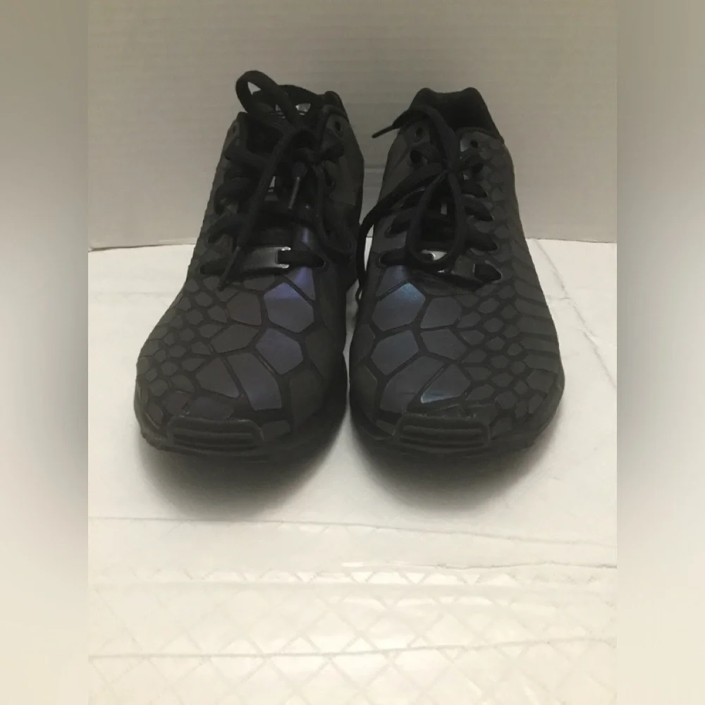 adidas Black Running Shoe Interior with Size Label
